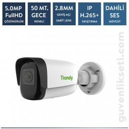 Tiandy TC-C35WS 5mp Sesli Starlight ip Bullet Kamera